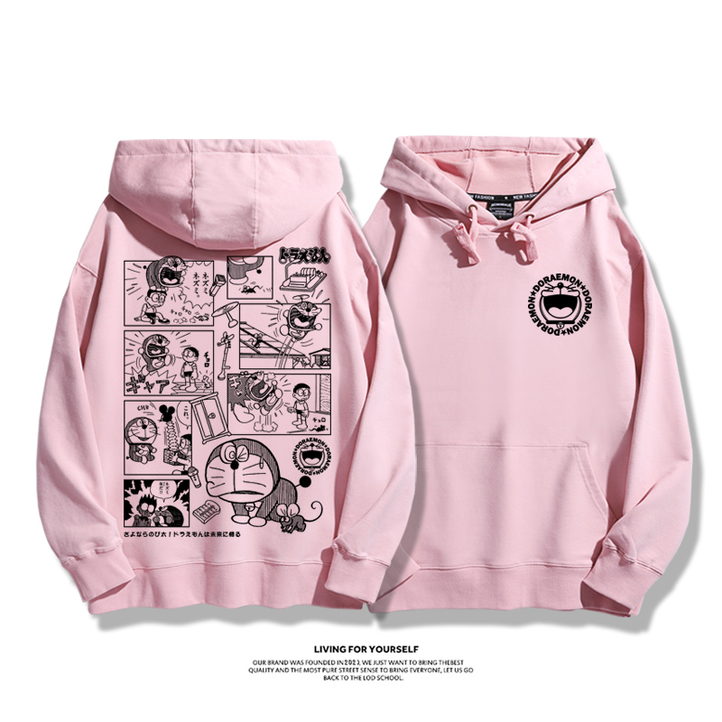 哆啦A夢聯名新款 親子情侶男女款連帽衛衣-ZUIHANG SHOP