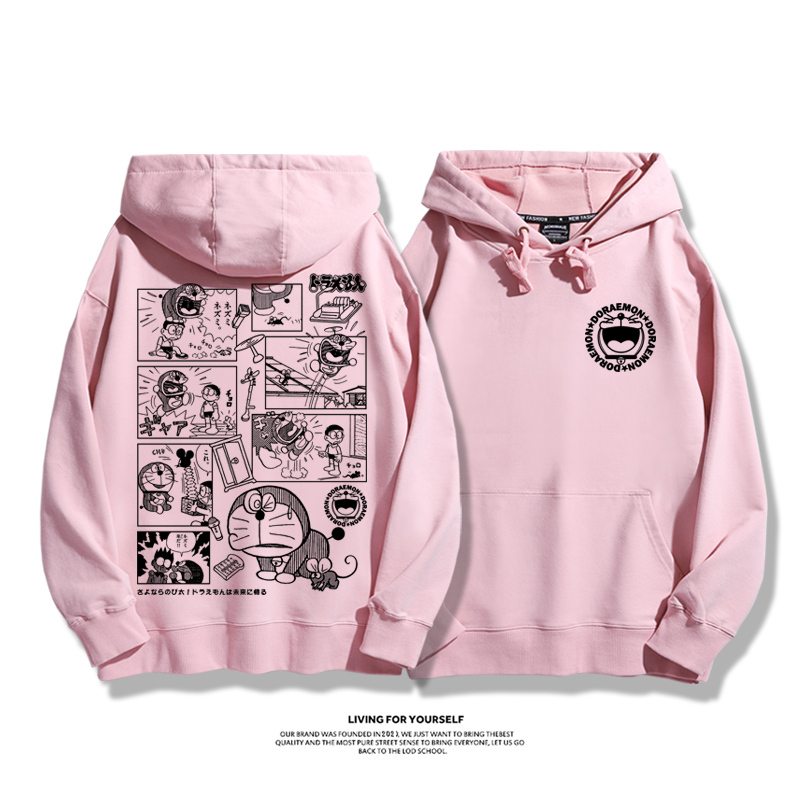 哆啦A夢聯名新款 親子情侶男女款連帽衛衣-ZUIHANG SHOP