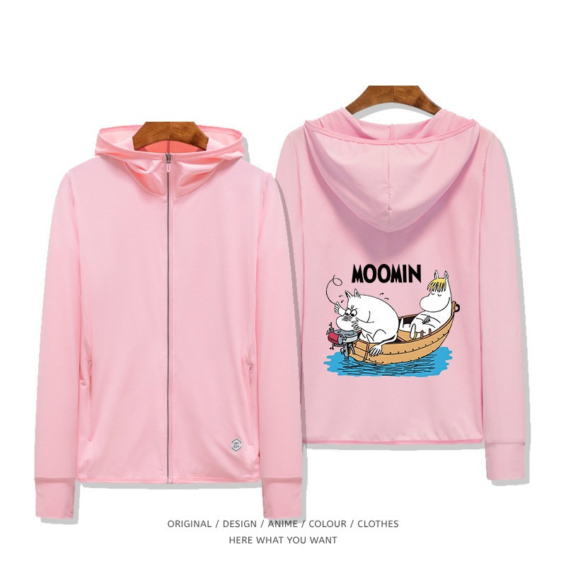Moomin 嚕嚕米 夏季通勤冰絲速乾涼感防曬外套