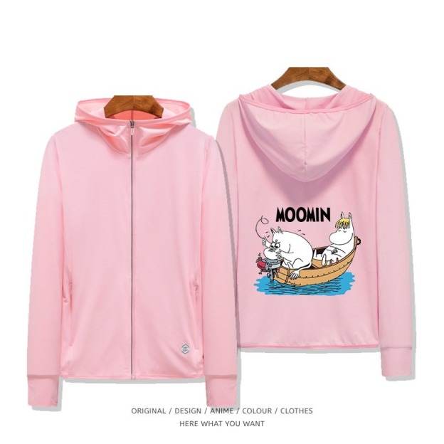 Moomin 嚕嚕米 夏季通勤冰絲速乾涼感防曬外套