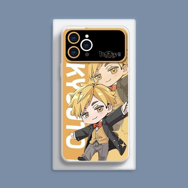 排球少年液態大視窗全包矽膠防摔軟殼-CASEZONE