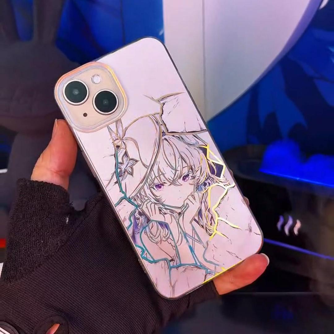 鳴潮極光金漸變手機殼