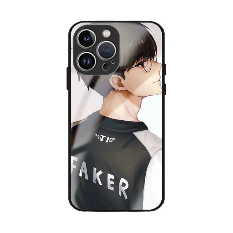 Faker五冠王新款高清全包防摔玻璃殼-CASEZONE