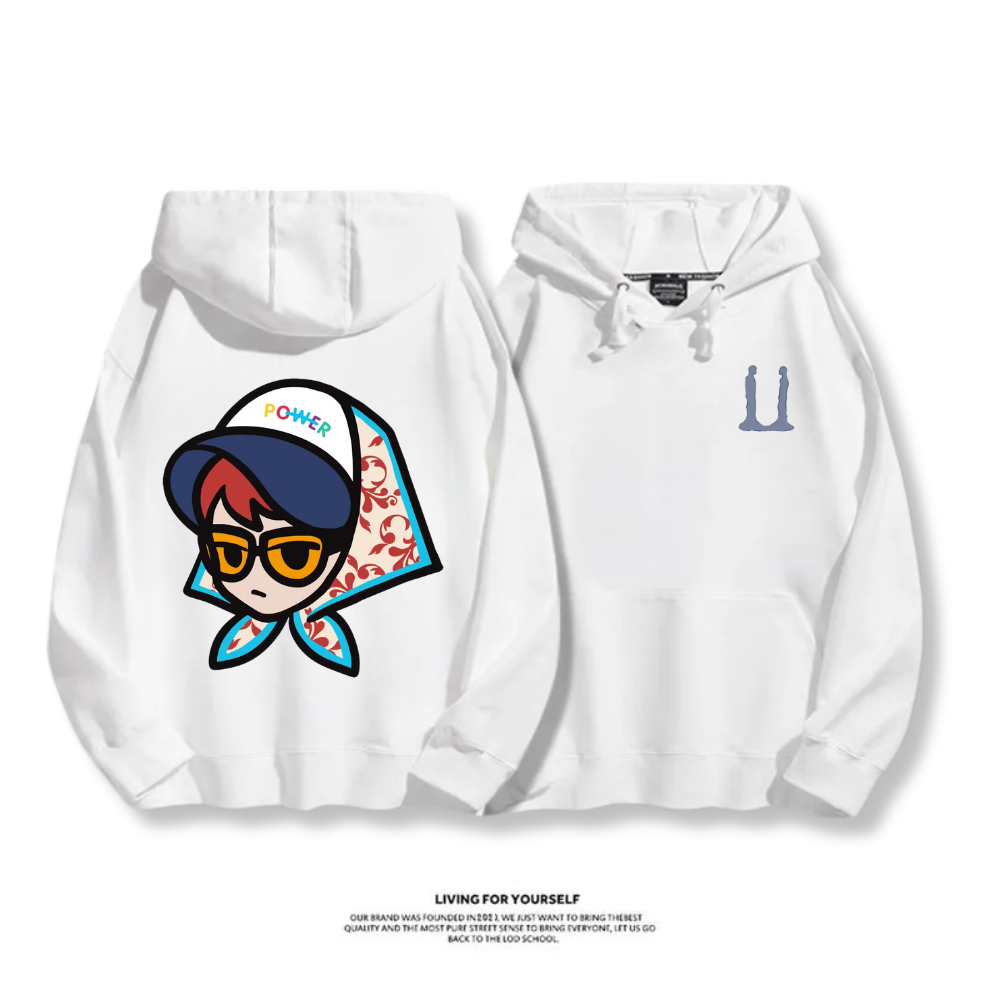 GD權志龍 2025秋冬新款 親子情侶男女連帽衛衣