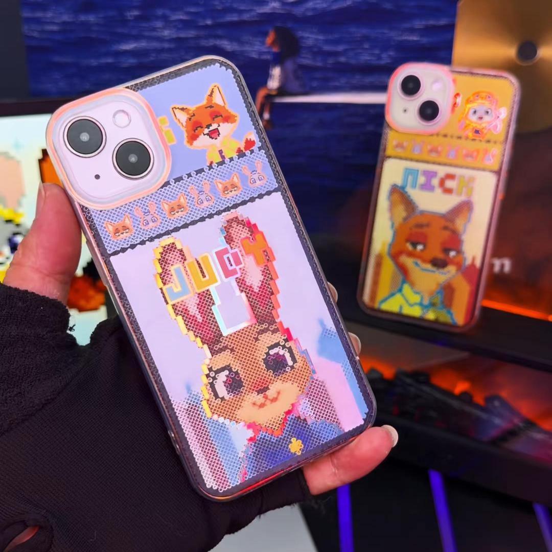 動物方城市 極光金漸變手機殼