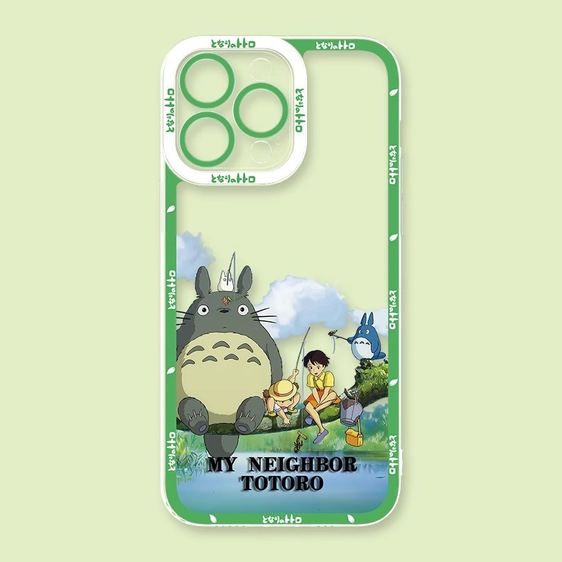 卡通龍貓透明防摔軟殼-CASEZONE