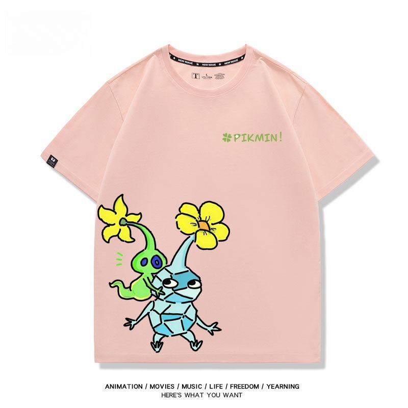 皮克敏PIKMIN4 印花短袖T恤