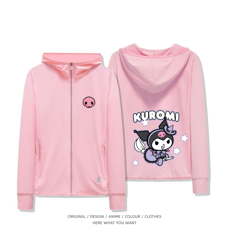 酷洛米 Kuromi 夏季通勤冰絲速乾涼感防曬外套