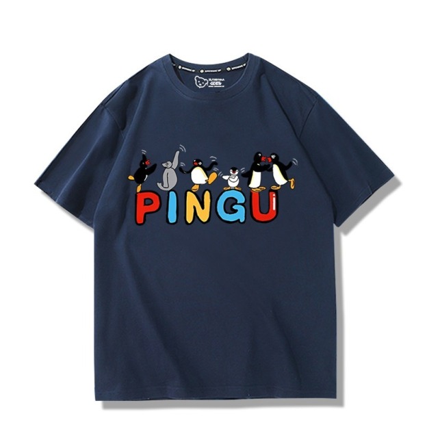 Pingu企鵝家族周邊 印花短袖T恤