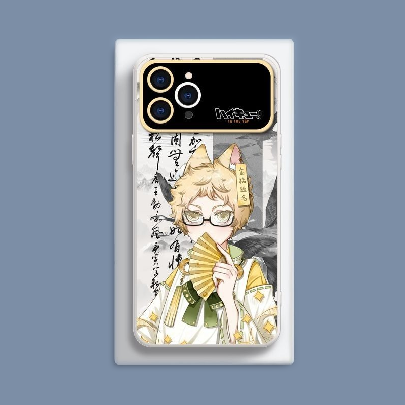 排球少年液態大視窗全包矽膠防摔軟殼-CASEZONE