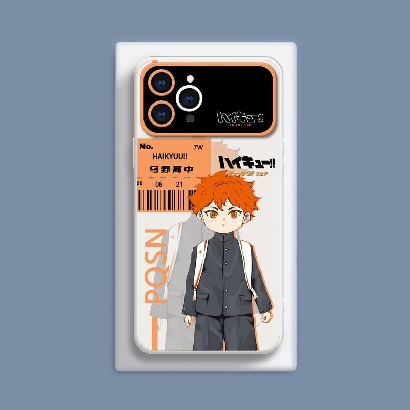 排球少年液態大視窗全包矽膠防摔軟殼-CASEZONE