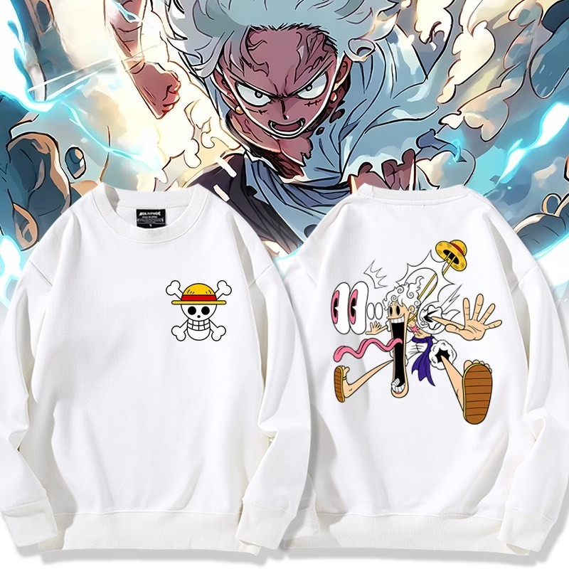 海賊王聯名男女同款情侶親子 圓領長袖