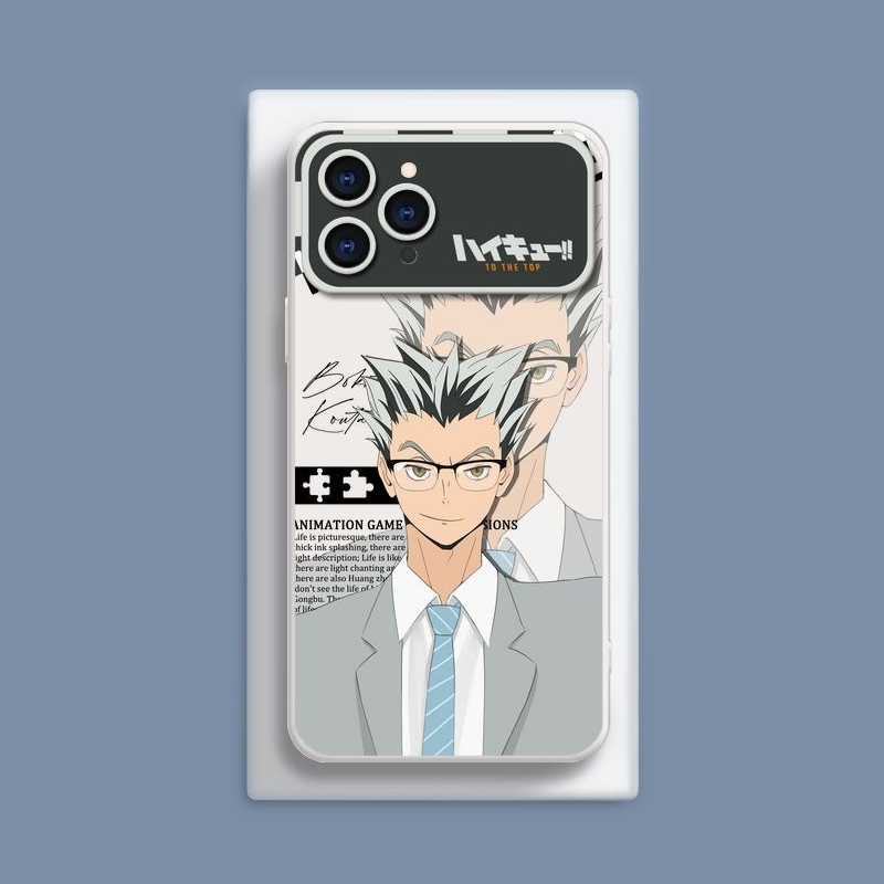 排球少年液態大視窗全包矽膠防摔軟殼-CASEZONE