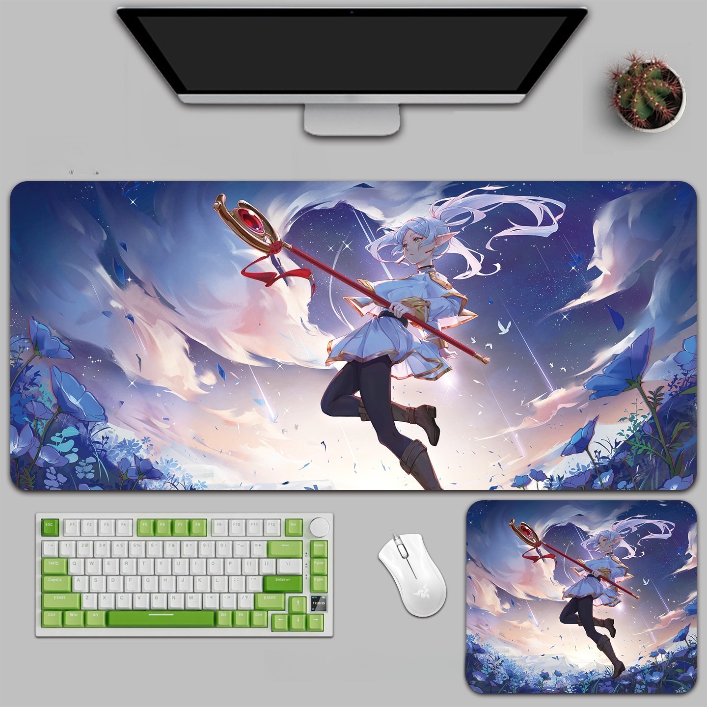 葬送的芙莉蓮 主題桌墊 布質滑鼠墊