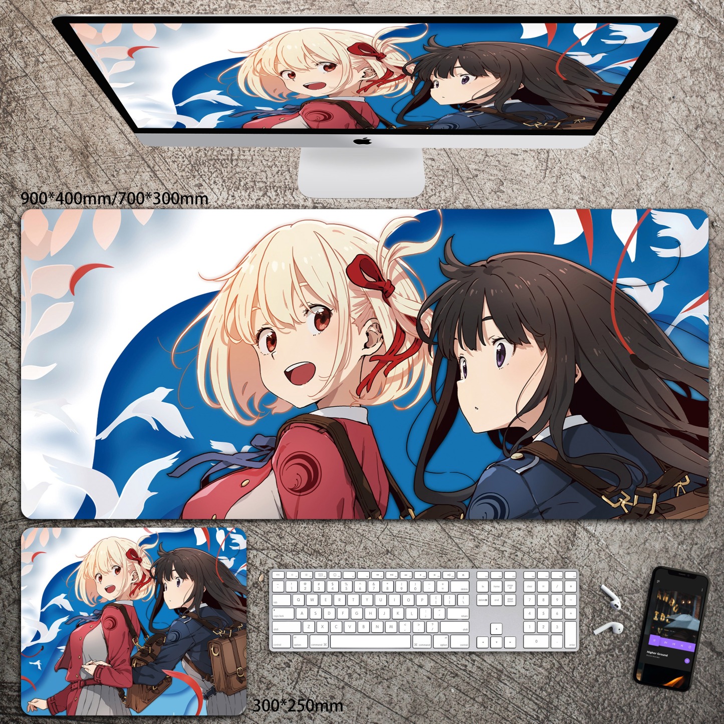 動漫系列 主題桌墊 布質滑鼠墊-CASEZONE