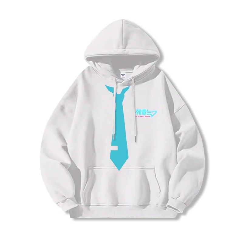 初音未來 聯名衛衣2025秋冬新款 親子情侶裝連帽衛衣