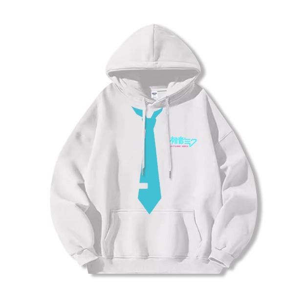 初音未來 聯名衛衣2025秋冬新款 親子情侶裝連帽衛衣