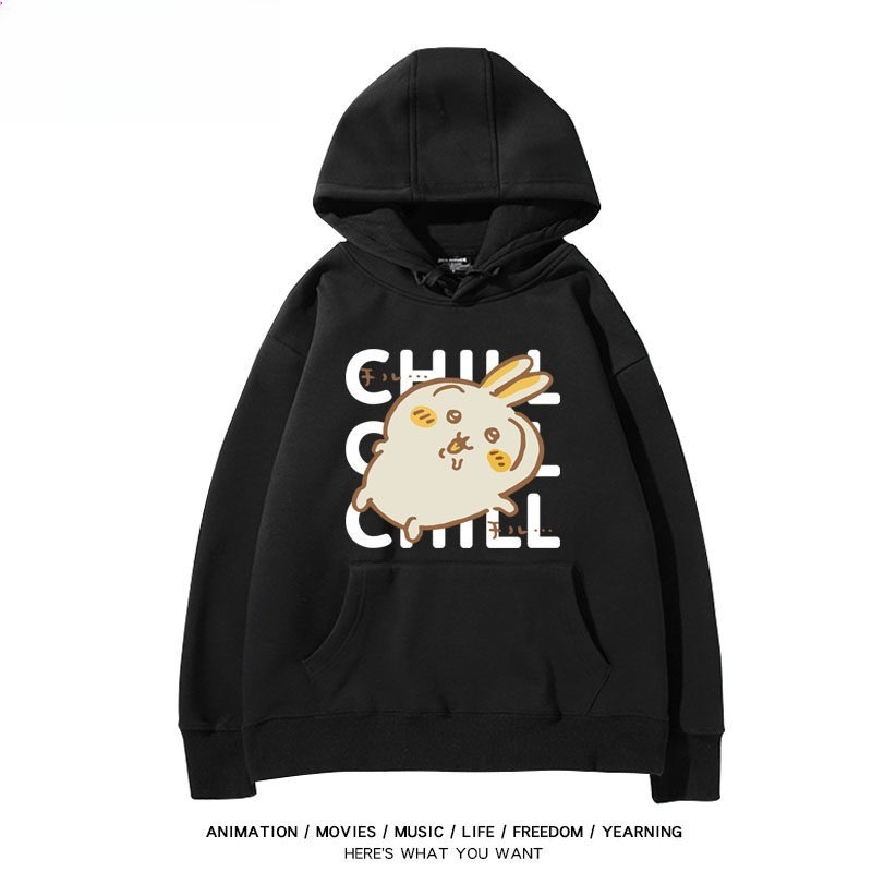 Chiikawa 親子情侶男女連帽衛衣