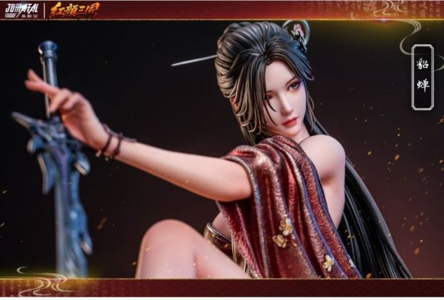 【預購】正版授權 集模堂jomatal 三國紅顏系列第一彈 貂蟬雕像