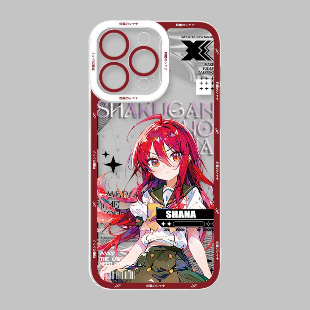 灼眼的夏娜透明防摔軟殼-CASEZONE