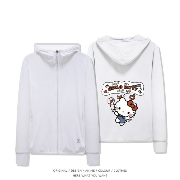 凱蒂貓 Hello Kitty 夏季通勤冰絲速乾涼感防曬外套
