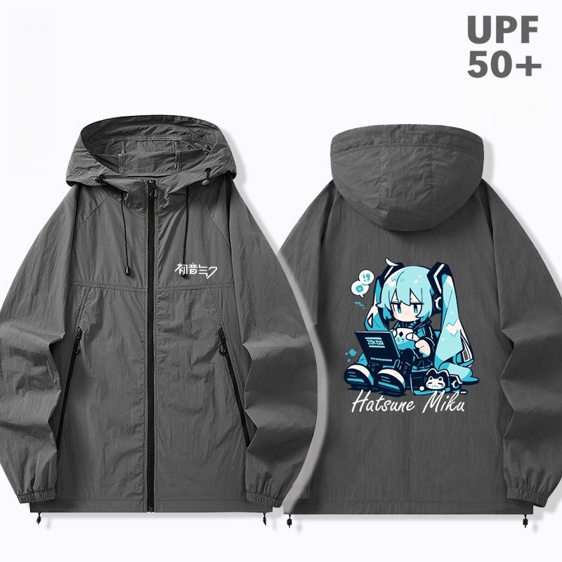 初音未來 男女輕薄透氣防曬服外套