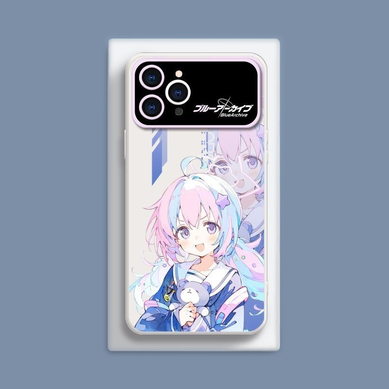 蔚藍檔案液態大視窗全包矽膠防摔軟殼-CASEZONE