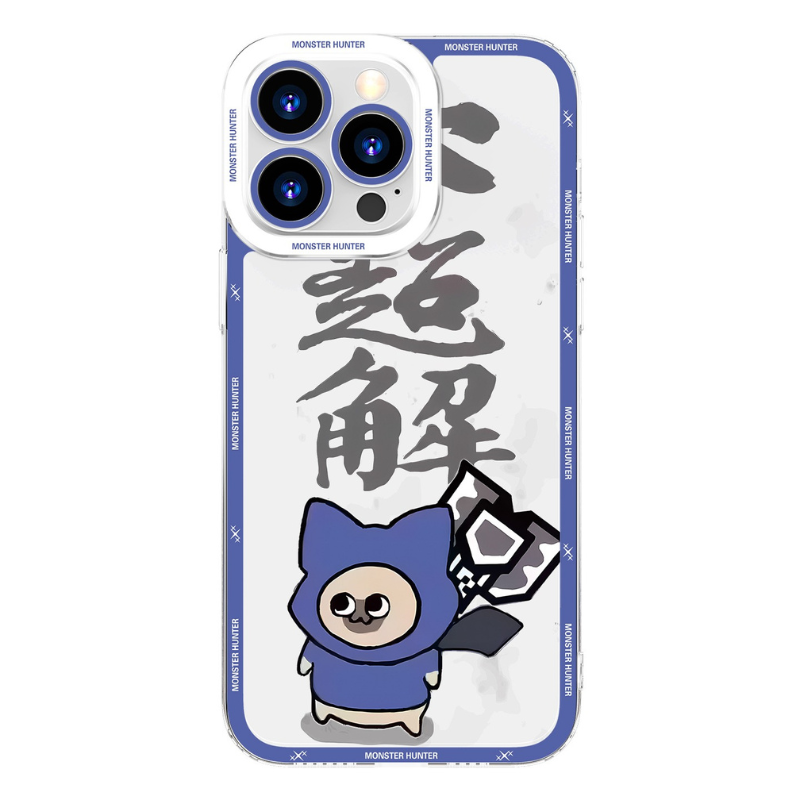 魔物獵人天使眼透明防摔軟殼-ZUIHANG SHOP