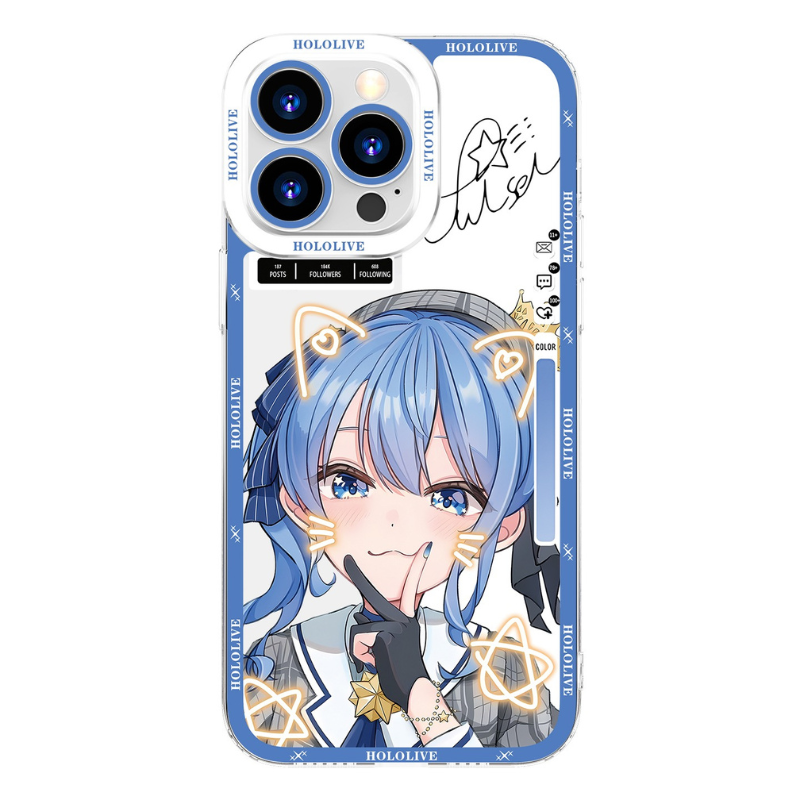 Hololive虛擬主播天使眼透明防摔軟殼