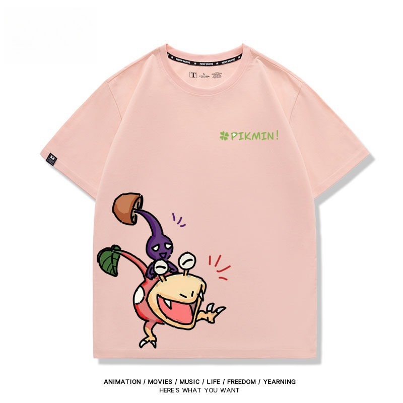 皮克敏PIKMIN4 印花短袖T恤