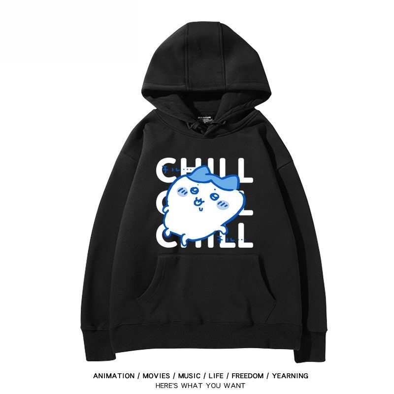 Chiikawa 親子情侶男女連帽衛衣