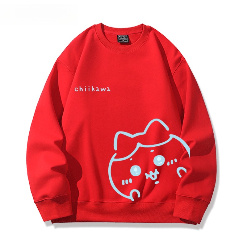 Chiikawa 聯名親子情侶裝 圓領長袖