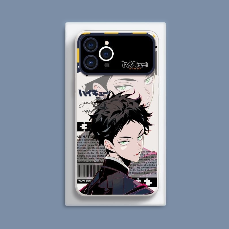 排球少年液態大視窗全包矽膠防摔軟殼-CASEZONE