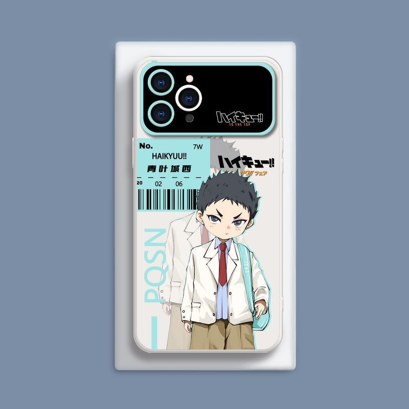 排球少年液態大視窗全包矽膠防摔軟殼-CASEZONE