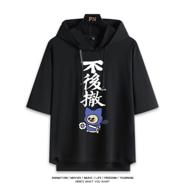 魔物獵人新款 親子情侶男女款連帽短袖T恤