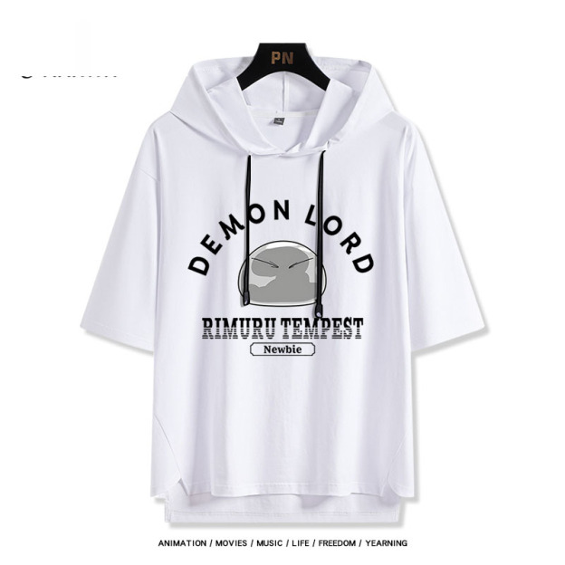 轉生史萊姆 連帽短袖T恤-ZUIHANG SHOP