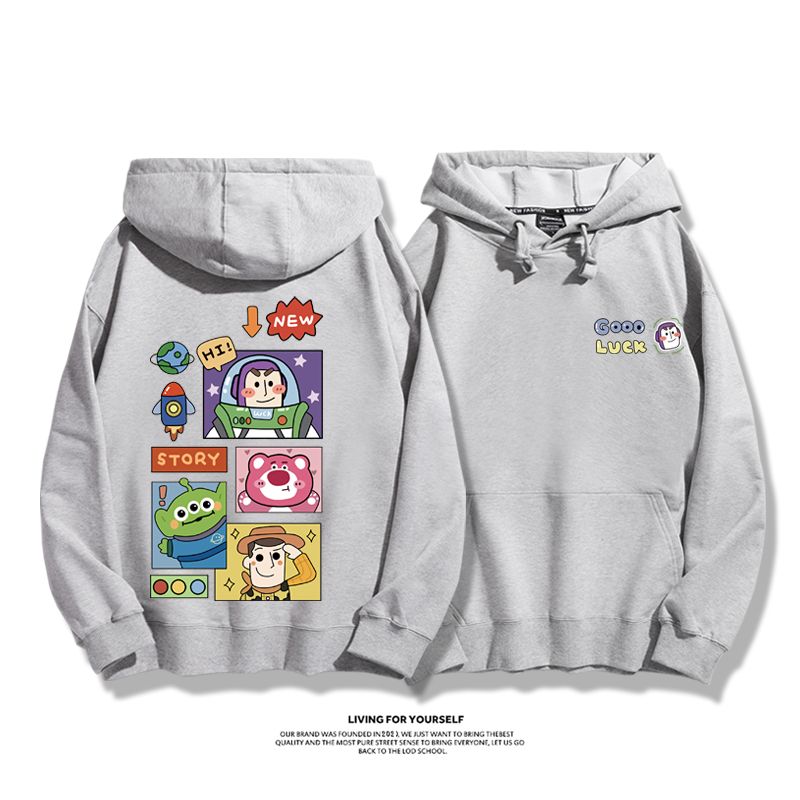 玩具總動員新款 親子情侶男女款連帽衛衣-CASEZONE