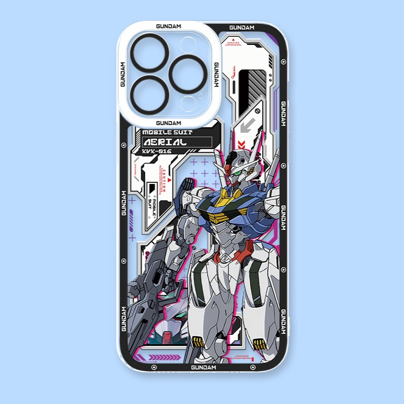 機動戰士鋼彈天使眼透明防摔軟殼-CASEZONE