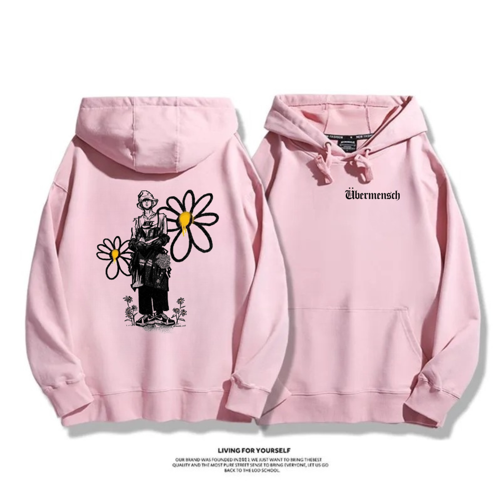 GD權志龍 2025秋冬新款 親子情侶男女連帽衛衣