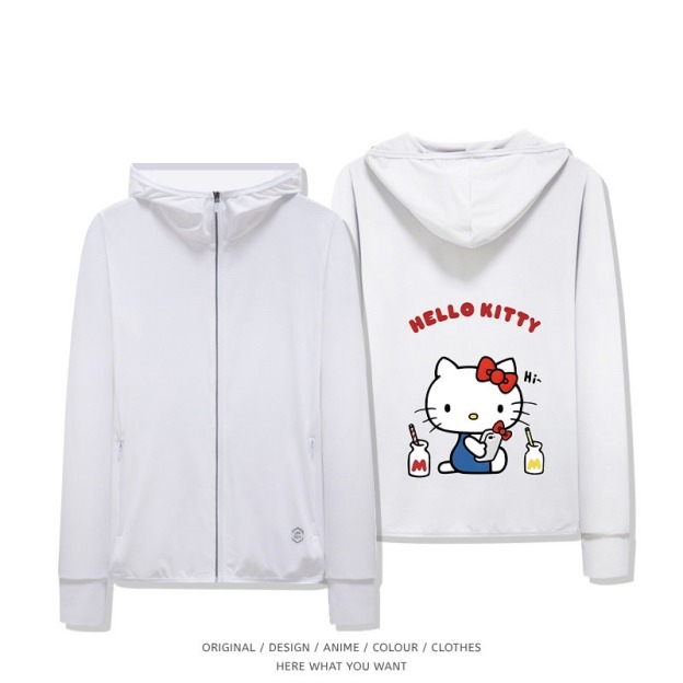 凱蒂貓 Hello Kitty 夏季通勤冰絲速乾涼感防曬外套