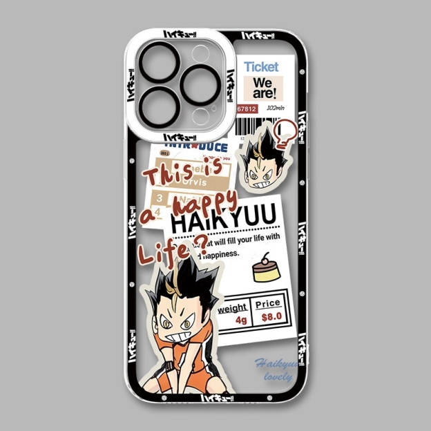排球少年天使眼透明手機殼