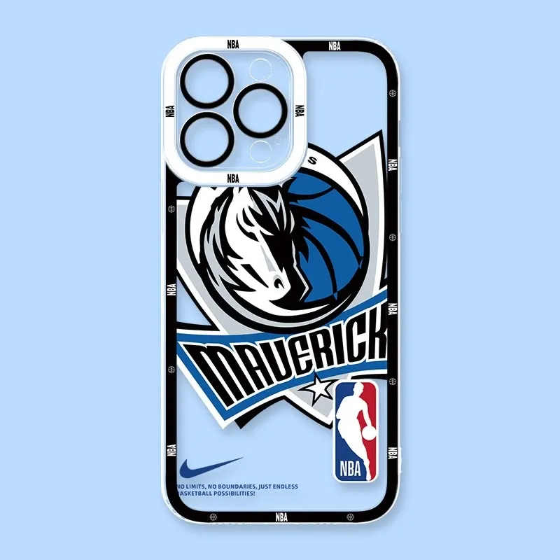 NBA球隊天使眼透明手機殼
