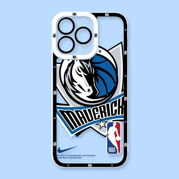 NBA球隊天使眼透明手機殼