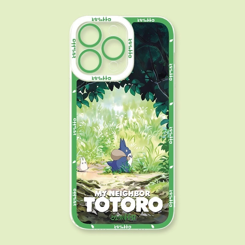 卡通龍貓透明防摔軟殼-CASEZONE