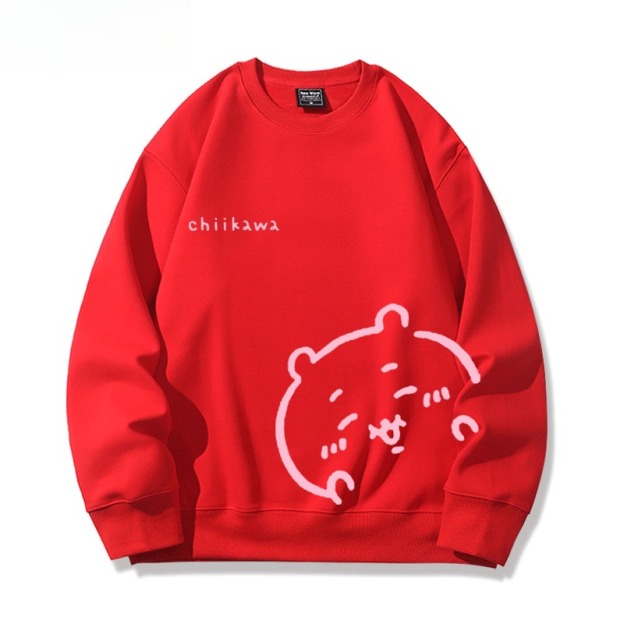 Chiikawa 聯名親子情侶裝 圓領長袖