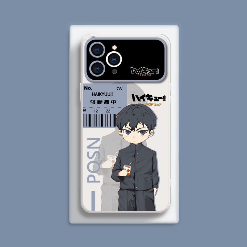 排球少年液態大視窗全包矽膠防摔軟殼-CASEZONE