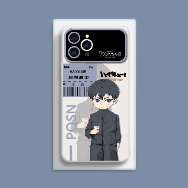 排球少年液態大視窗全包矽膠防摔軟殼-CASEZONE