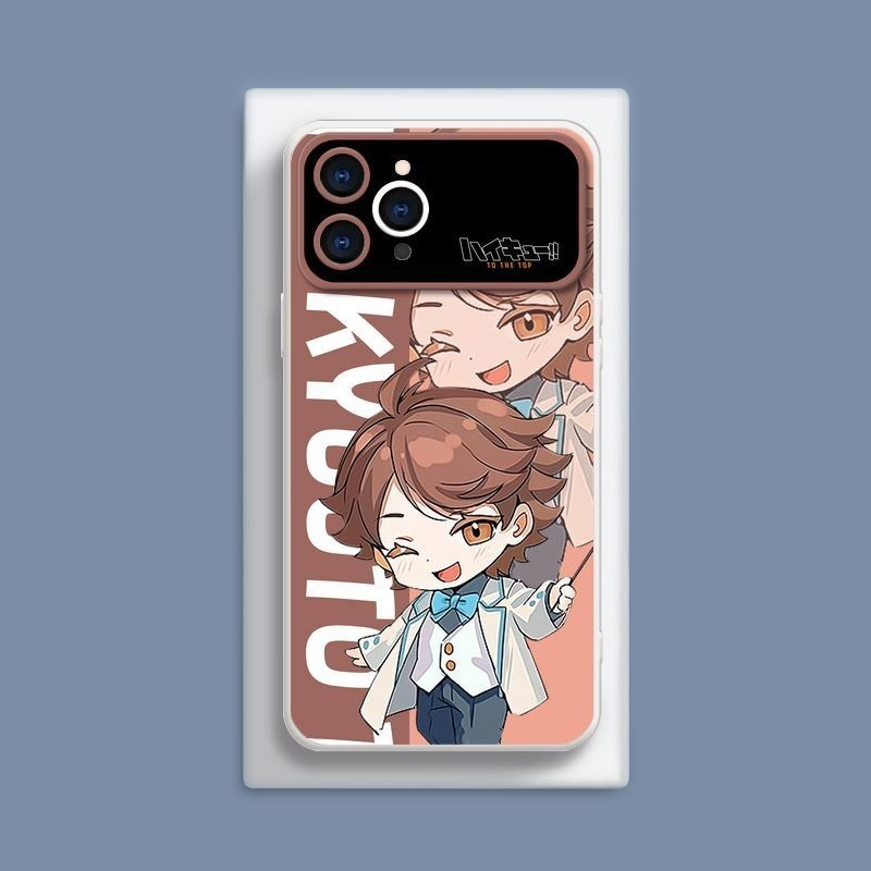 排球少年液態大視窗全包矽膠防摔軟殼-CASEZONE