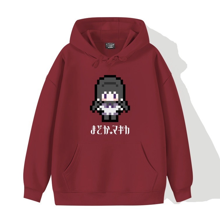 魔法少女小圓新款 親子情侶裝連帽衛衣
