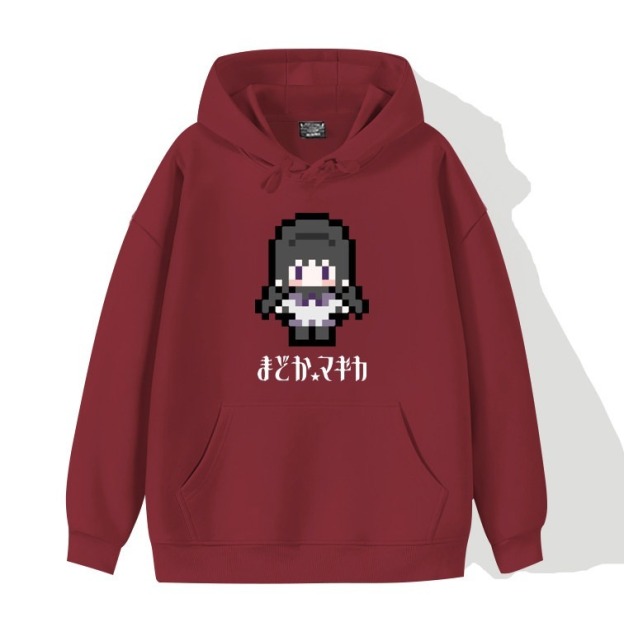 魔法少女小圓新款 親子情侶裝連帽衛衣